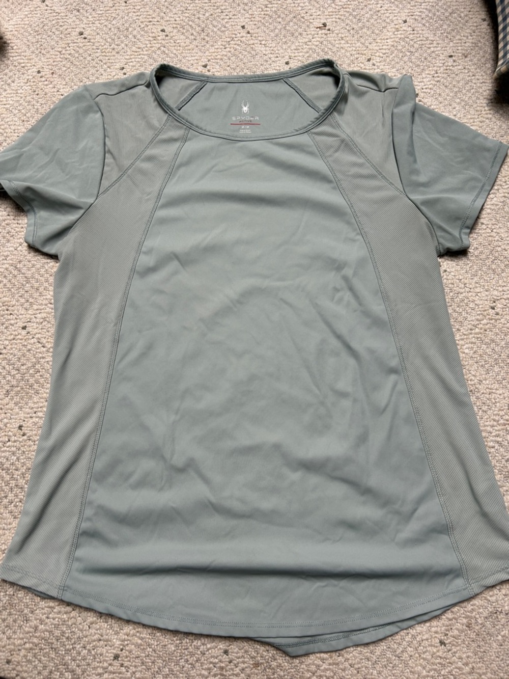 Spyder Women's Short Sleeve Performance Tee in Sage